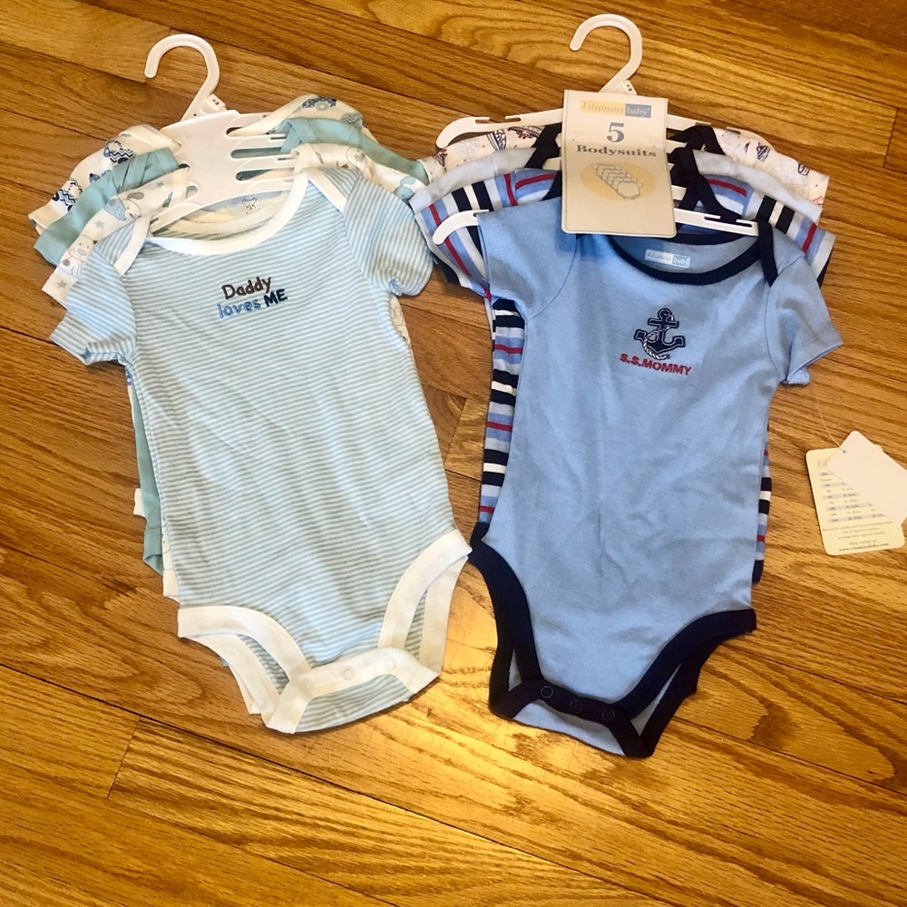 NWT baby boys onesies